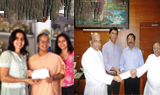 Agnesian/Aloysian  alumni in UAE contribute Rs 18.22 lakh to their alma maters